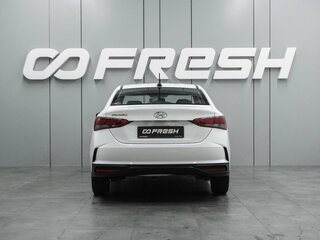 2021 Hyundai Solaris II Рестайлинг, белый, 1497000 рублей, вид 4