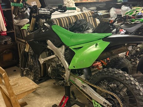 2010 Kawasaki KX 250, зелёный, 249999 рублей, вид 4