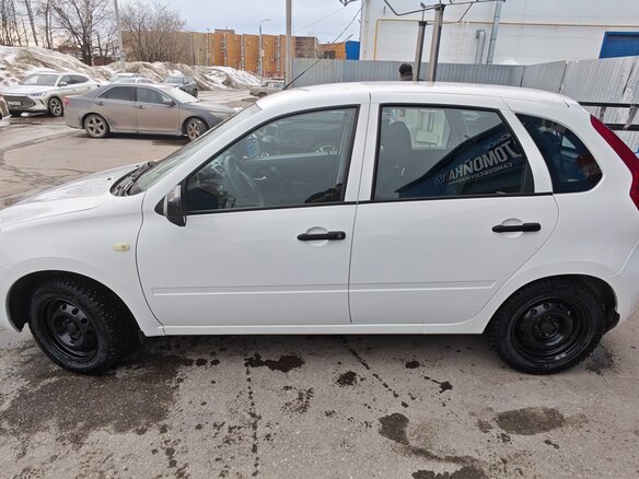 2014 Lada (ВАЗ) Kalina II, белый, 485000 рублей - вид 5
