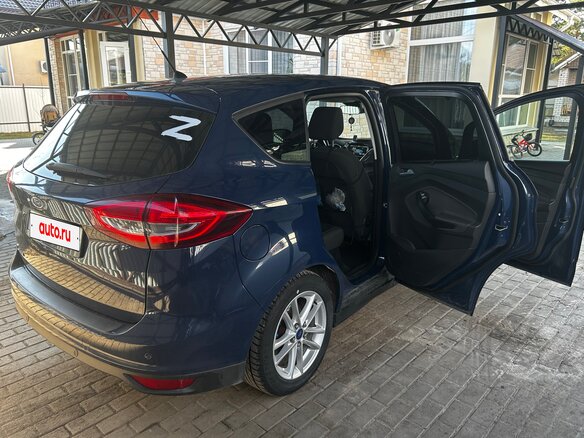 2016 Ford C-MAX II Рестайлинг, синий, 1300000 рублей - вид 6
