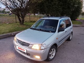 2001 Mazda Demio I (DW), серебристый, 159000 рублей, вид 1