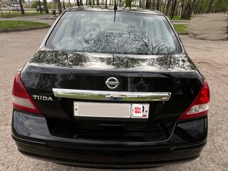 2012 Nissan Tiida I Рестайлинг, чёрный, 750000 рублей, вид 5
