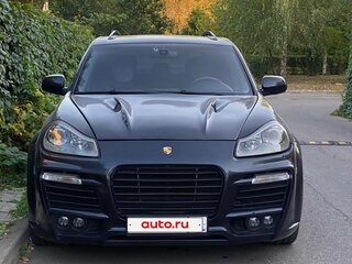 2008 Porsche Cayenne Turbo I Рестайлинг (957), чёрный, 1850000 рублей, вид 5