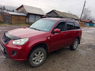 2014 Chery Tiggo (T11) I Рестайлинг (FL), красный, 750000 рублей, вид 4