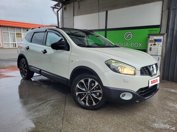 2013 Nissan Qashqai+2 I Рестайлинг, белый, 1120000 рублей - вид 4