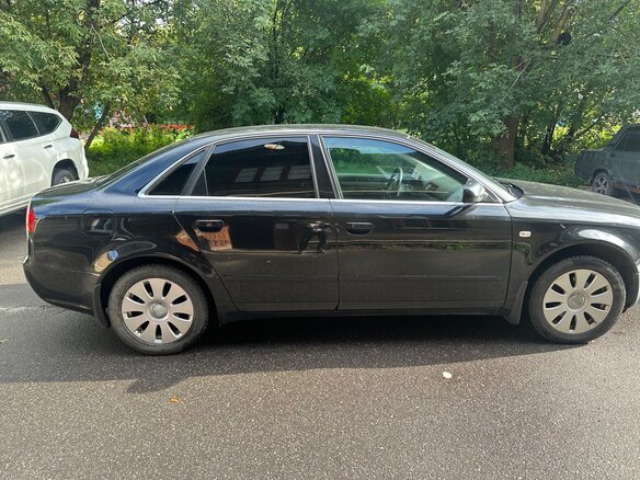 2006 Audi A4 III (B7), чёрный, 600000 рублей - вид 3