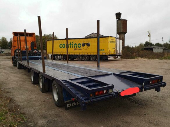 1998 DAF 95XF, оранжевый, 2600000 рублей - вид 5