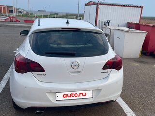 2011 Opel Astra J, белый, 750000 рублей, вид 3