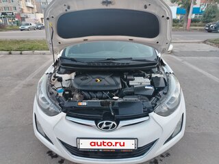 2014 Hyundai Elantra V (MD) Рестайлинг, белый, 1150000 рублей, вид 2