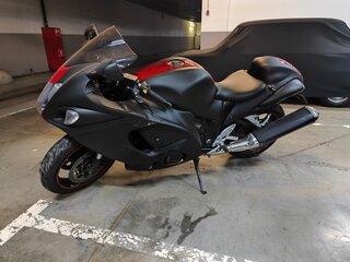 2014 Suzuki GSX 1300 R Hayabusa, серый, 750000 рублей, вид 3
