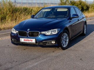 2017 BMW 3 серии 320i VI (F3x) Рестайлинг, синий, 1950000 рублей, вид 2