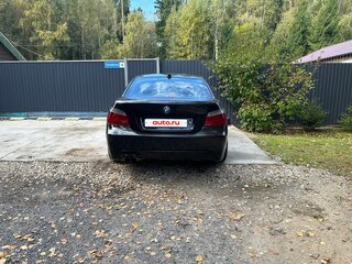 2008 BMW 5 серии 530d V (E60/E61) Рестайлинг, чёрный, 1550000 рублей, вид 3