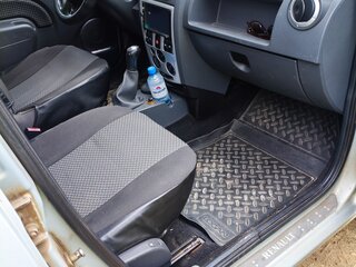 2009 Renault Logan I, серый, 395000 рублей, вид 5