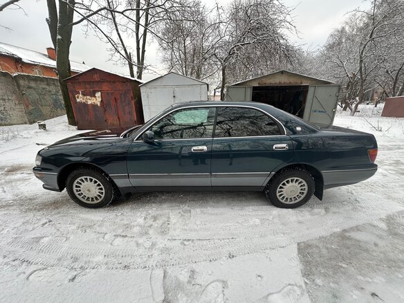 1995 Toyota Crown IX (S140), зелёный, 1150000 рублей - вид 3