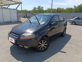 2006 Chevrolet Aveo I, чёрный, 315000 рублей, вид 1