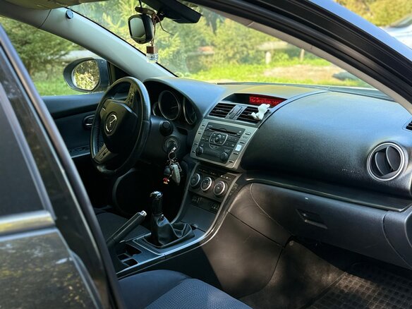 2008 Mazda 6 II (GH), чёрный, 690000 рублей - вид 6