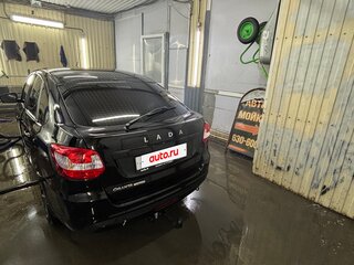 2021 Lada (ВАЗ) Granta I Рестайлинг, чёрный, 650000 рублей, вид 4