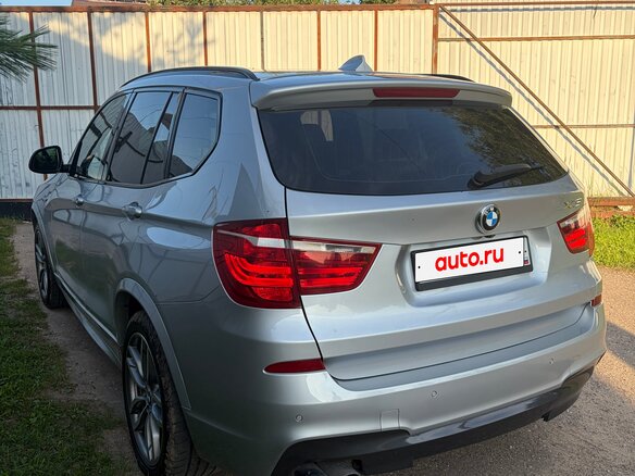 2017 BMW X3 28i II (F25) Рестайлинг, серебристый, 2000000 рублей - вид 5