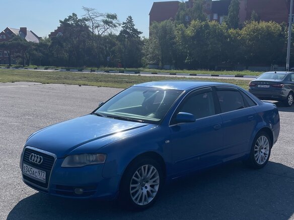 2006 Audi A4 III (B7), синий, 450000 рублей - вид 2