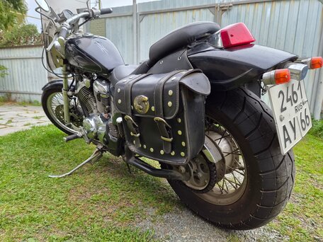 1994 Honda Steed 400, чёрный, 220000 рублей, вид 2
