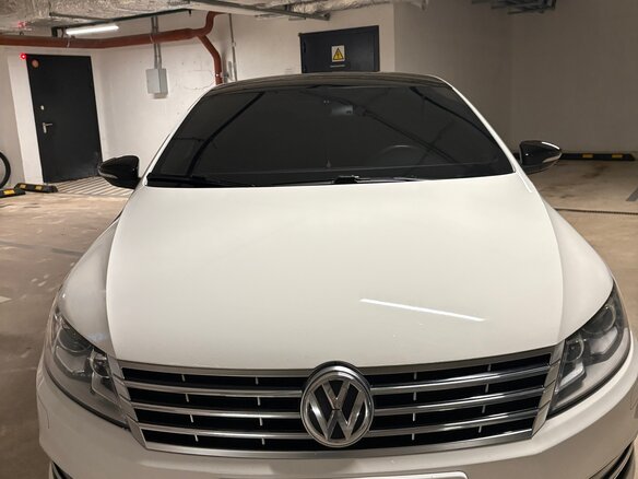 2012 Volkswagen Passat CC I Рестайлинг, белый - вид 2