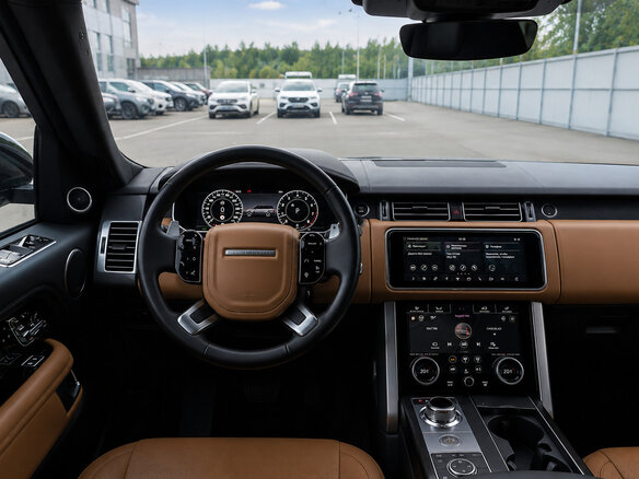 2021 Land Rover Range Rover IV Рестайлинг, серый, 7500000 рублей - вид 37