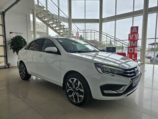 2023 Lada (ВАЗ) Vesta I Рестайлинг (NG), белый, 1405000 рублей, вид 5