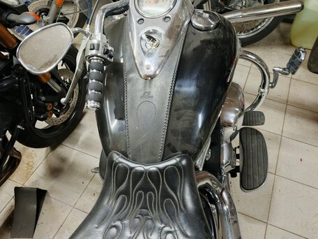 2006 Kawasaki VN2000 Vulcan, чёрный, 800000 рублей, вид 4