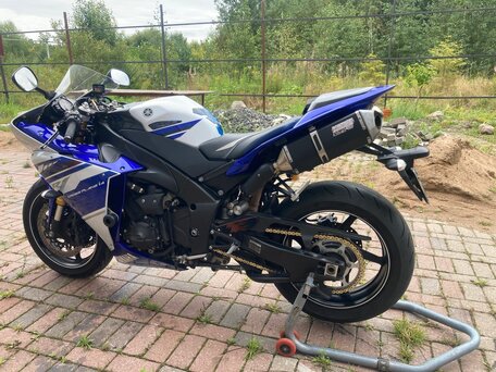 2013 Yamaha YZF-R1, синий, 1090000 рублей, вид 2