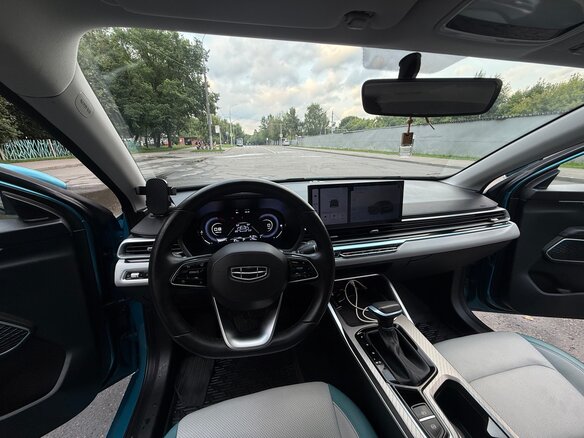 2023 Geely Emgrand II, синий - вид 5