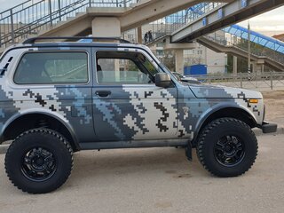 2019 Lada (ВАЗ) 2121 (4x4) Bronto I Рестайлинг, серебристый, 1195000 рублей, вид 3