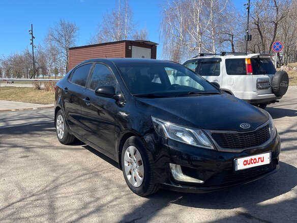 2011 Kia Rio III, чёрный, 870000 рублей - вид 2
