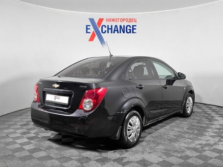 2012 Chevrolet Aveo II, чёрный, 419000 рублей, вид 4