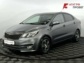 2016 Kia Rio III Рестайлинг, серый, 1100000 рублей, вид 1