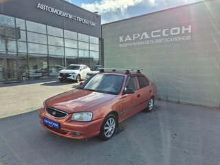 2009 Hyundai Accent ТагАЗ II, оранжевый, 395000 рублей, вид 1