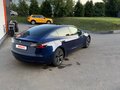 2021 Tesla Model 3 Long Range I, синий - вид 2