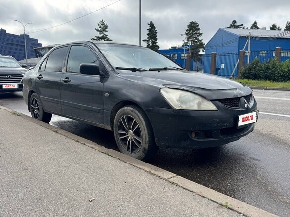 2004 Mitsubishi Lancer IX, чёрный, 189000 рублей - вид 1