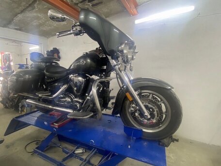 2008 Yamaha XV 1700 Road Star, чёрный, 690000 рублей, вид 3