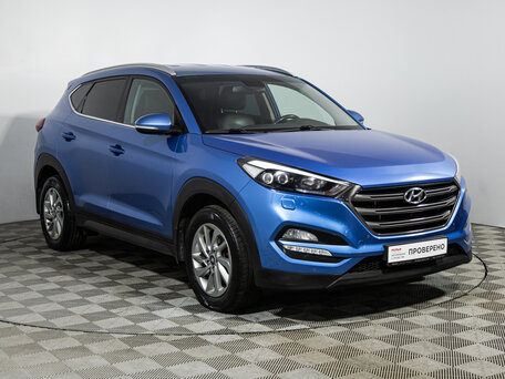 2017 Hyundai Tucson III, голубой, 2416045 рублей, вид 3