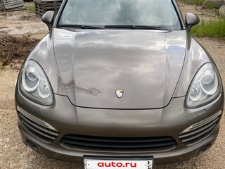 2010 Porsche Cayenne Diesel II (958), коричневый, 2300000 рублей, вид 2
