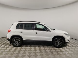 2014 Volkswagen Tiguan I Рестайлинг, белый, 1245000 рублей, вид 4