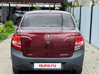 2012 Lada (ВАЗ) Granta I, серебристый, 365000 рублей, вид 2