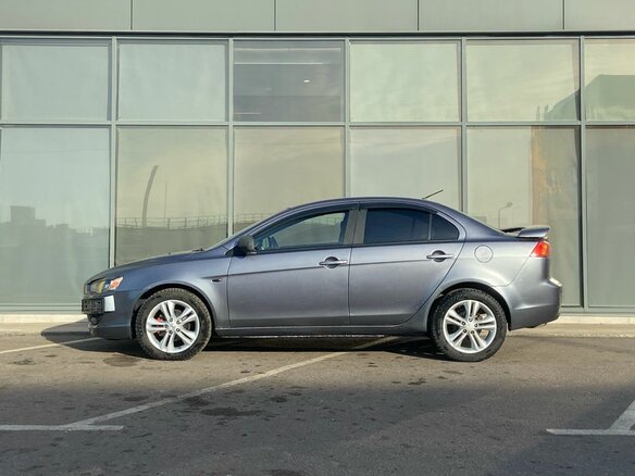 2008 Mitsubishi Lancer X, серый, 493000 рублей - вид 5