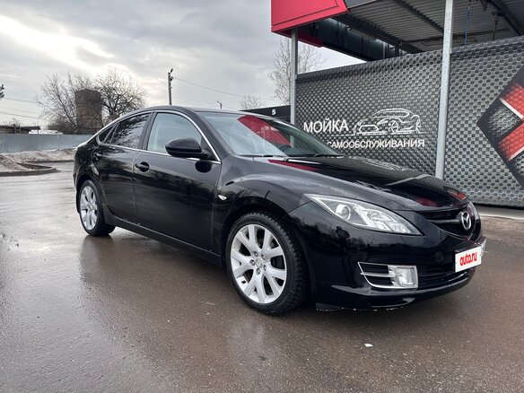 2007 Mazda 6 II (GH), чёрный, 950000 рублей - вид 3