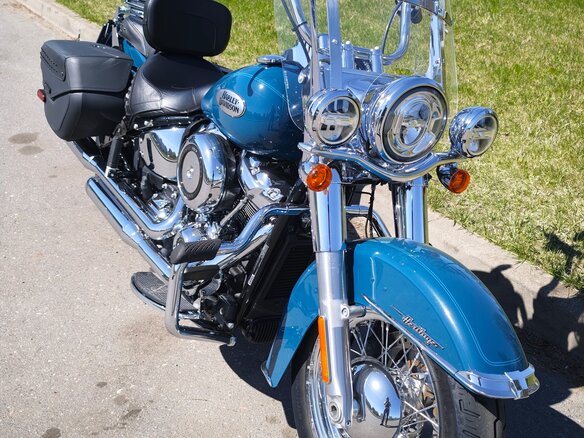 2021 Harley-Davidson Softail Standard, синий, 1570739 рублей - вид 13