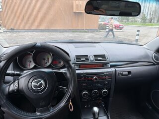 2008 Mazda 3 I (BK) Рестайлинг, чёрный, 700000 рублей, вид 4