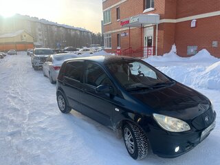 2008 Hyundai Getz I Рестайлинг, чёрный, 350000 рублей, вид 1