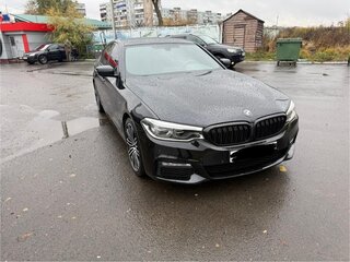 2018 BMW 5 серии 530i xDrive VII (G30/G31/G38), чёрный, 2800000 рублей, вид 3