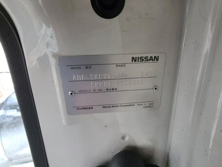 2012 Nissan Vanette Truck, белый, 1245000 рублей, вид 5