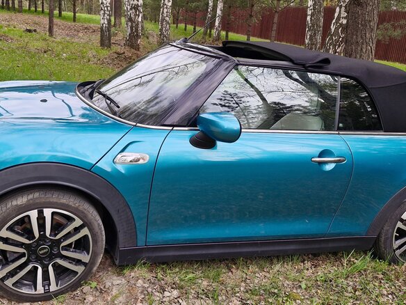 2021 Mini Cabrio Cooper S III Рестайлинг 2, голубой, 3099000 рублей - вид 19